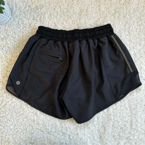 Black Lululemon shorts - Picture 3 of 6